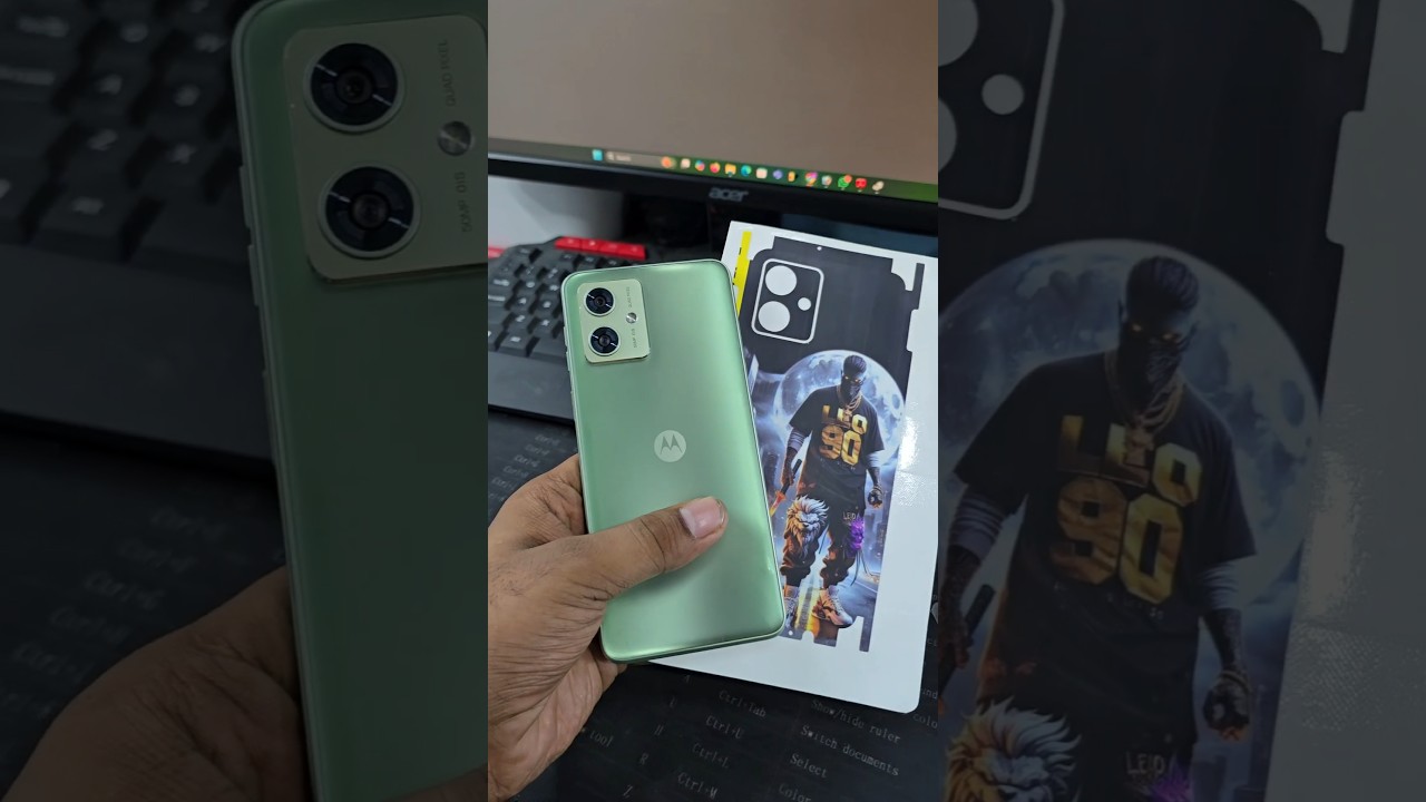 Moto G54 5g back sticker Mobile, mobile back sticker, moto mobile back sticker, #moto #mobile #short