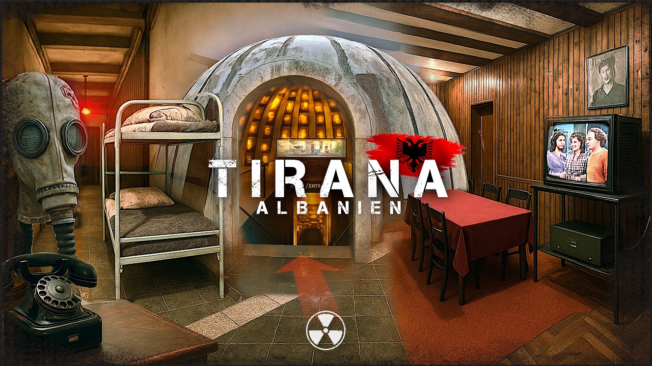 Auf BUNKER-TOUR in TIRANA! So lebte Albanien im Kalten Krieg wirklich | Balkan Roadtrip