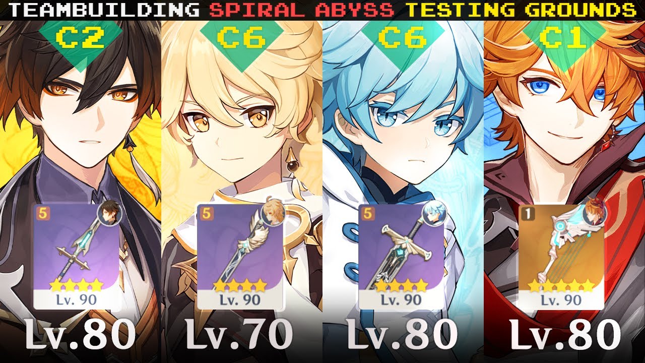 EXPENSIVE TOWER DEFENSE TEAM BUILD | GENSHIN 1.3