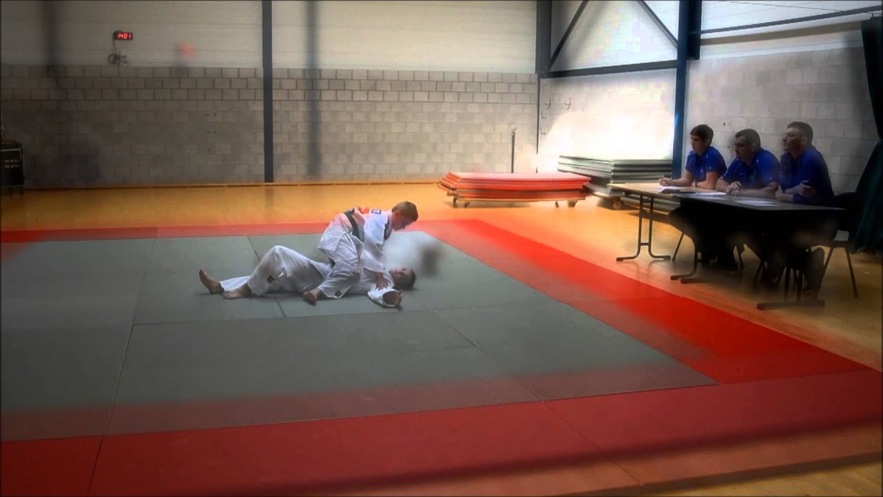 Examen voor blauwe gordel judo 13 03 2016 Gregory
