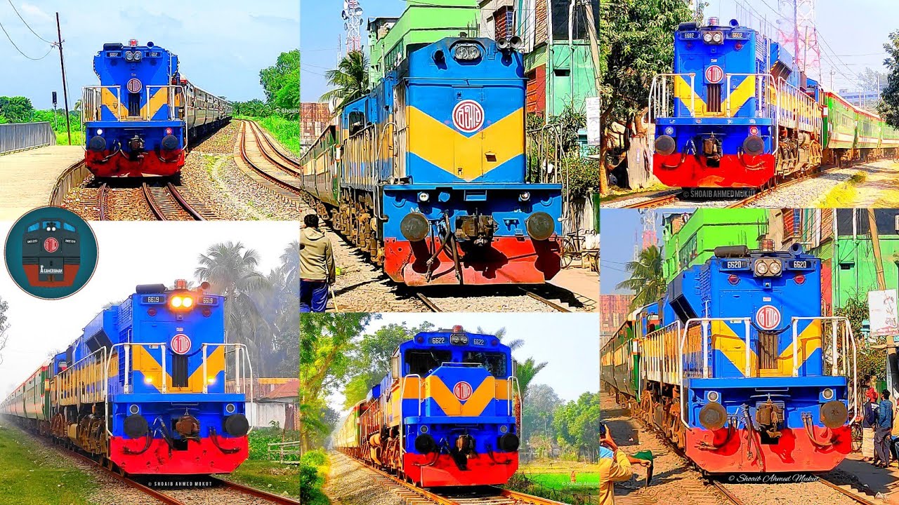 বাংলাদেশের বড় লাইনের ট্রেন | Broad Gauge Train's of Bangladesh Railway | Padma Bridge Railway 