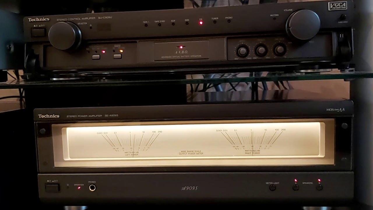 Technics SU-C909U/A909S - High-End of 90's