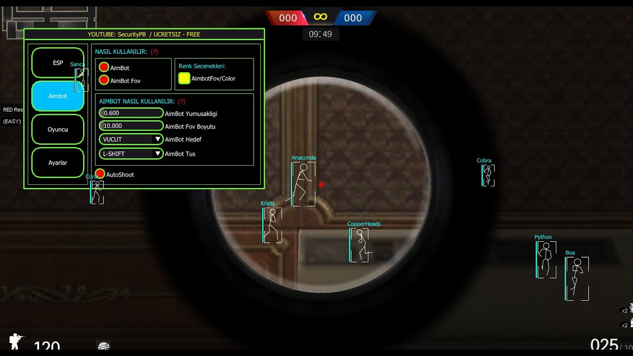 Point Blank GÜNCEL ÜCRETSİZ CBSİZ HACK ! HİLE 12! [Aimbot-Wallhack-HızlıYürüme-Zıplama] [11.02.2025]