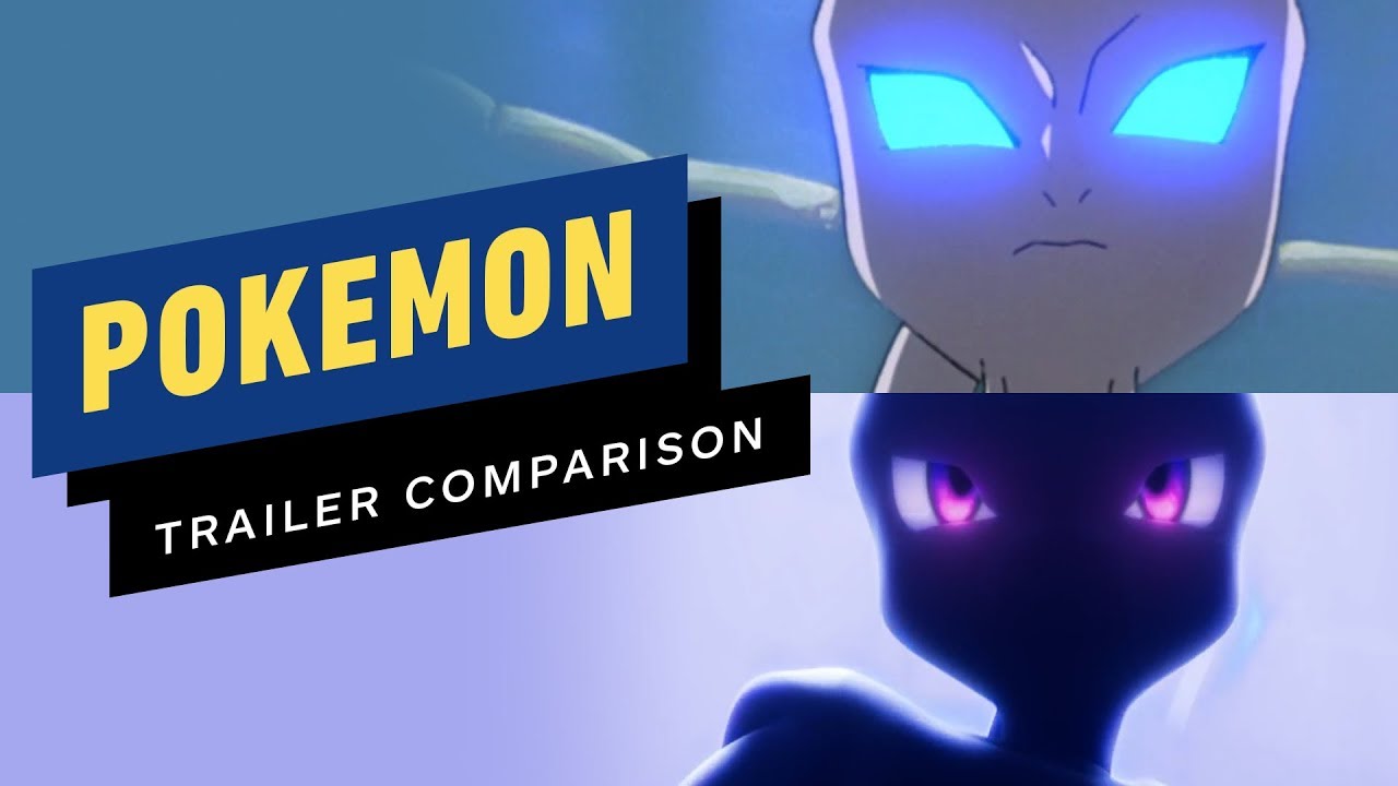 Pokemon The First Movie: Mewtwo Strikes Back 1999 vs 2019 Remake