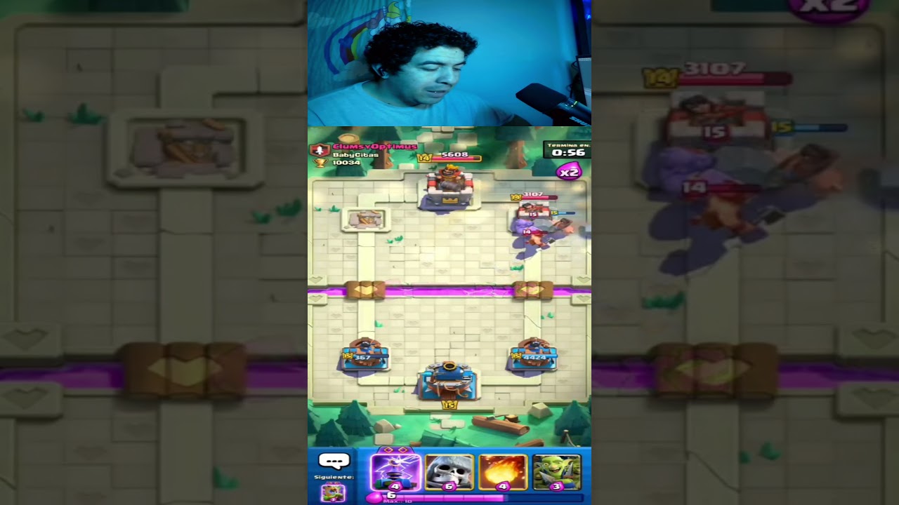 👉 Globo eliminado sin despeinarse 😂 | Mazo de Globo NO era rival en Clash Royale