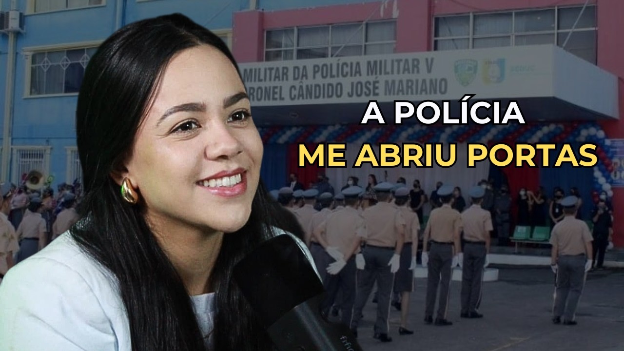 Ser POLICIAL não foi minha primeira opção...