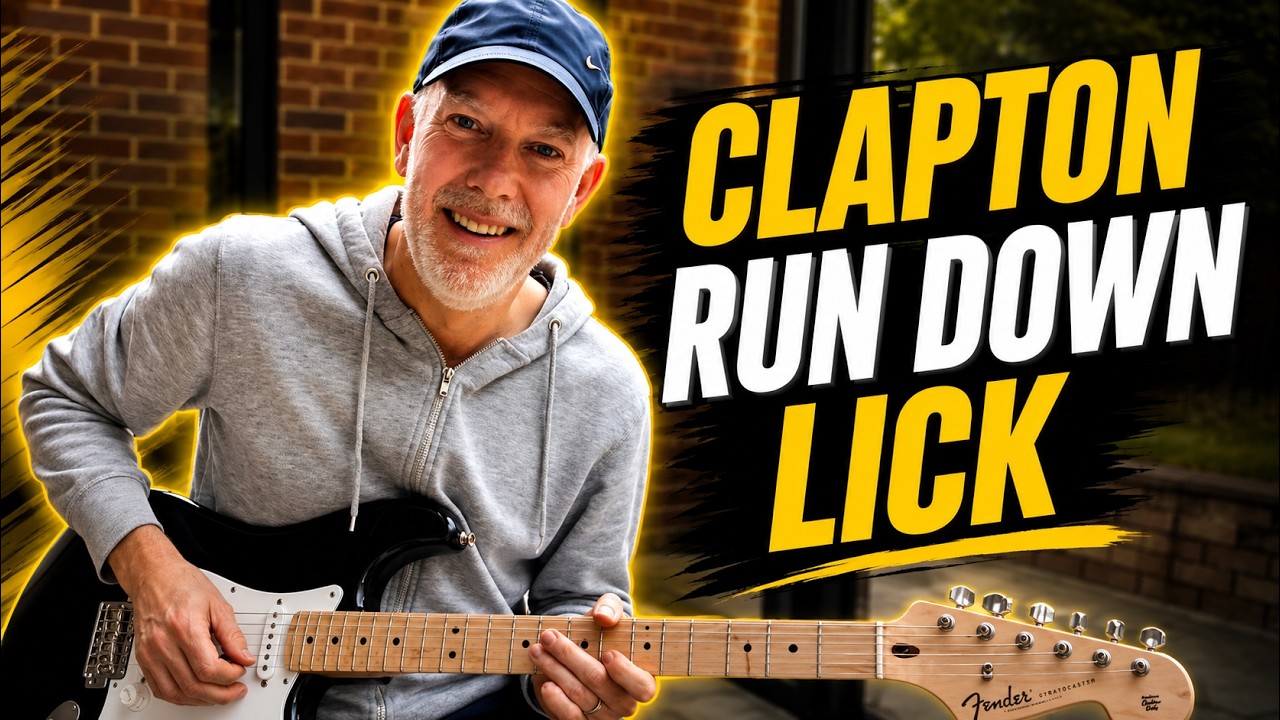 Eric Clapton's Go-To Blues Run-Down Lick