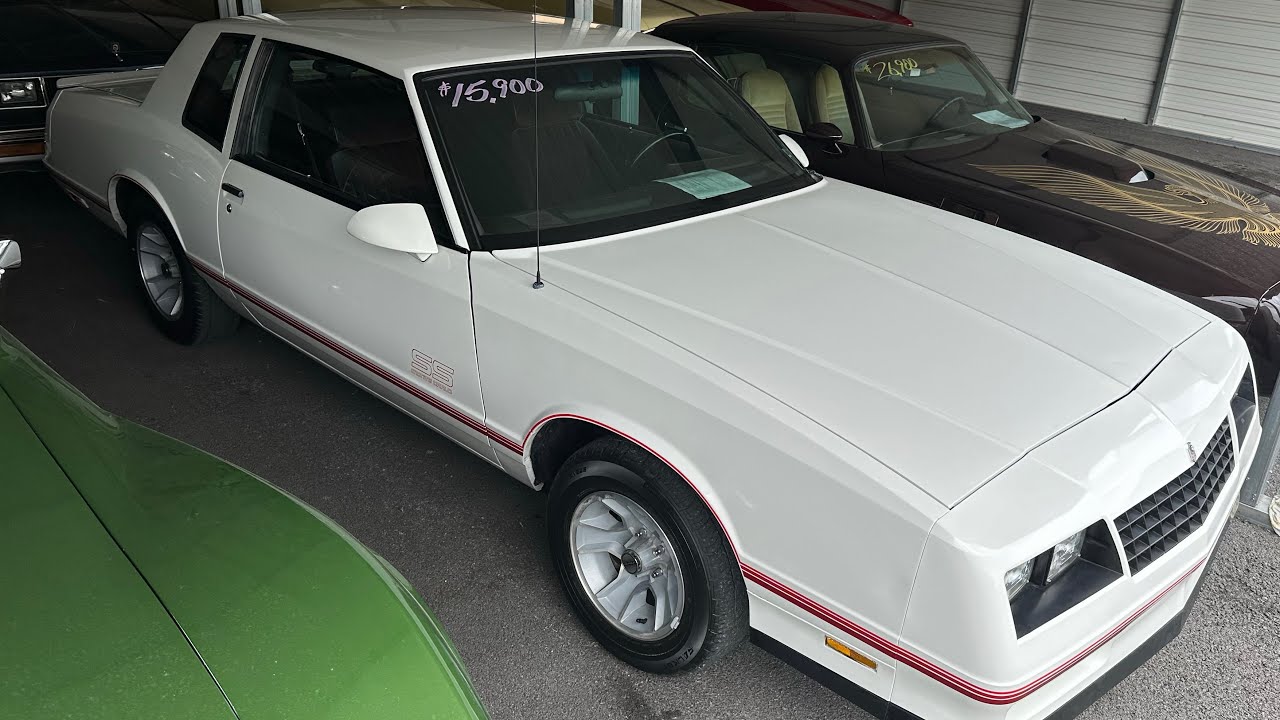 Test Drive 1987 Monte Carlo SS SOLD FAST $15,900 Maple Motors