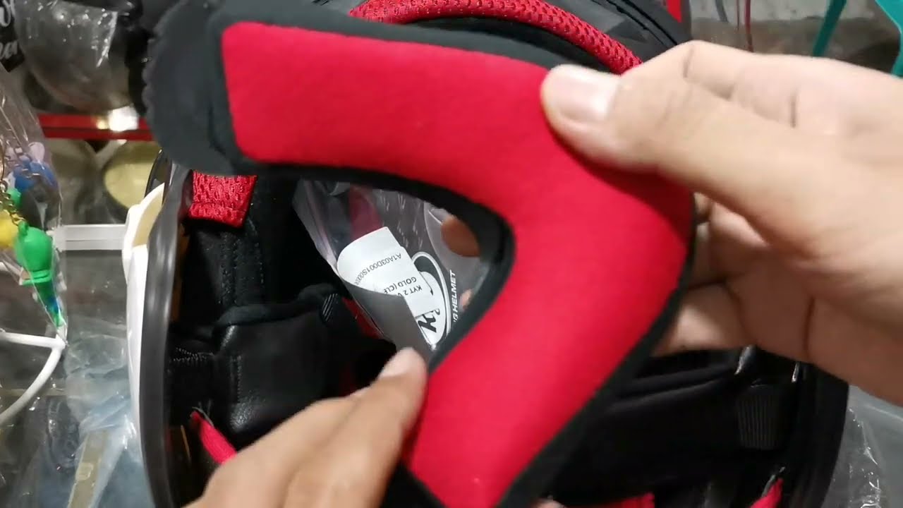 Cara Lepas dan Pasang Busa Helm KYT 2 Vision Terbaru
