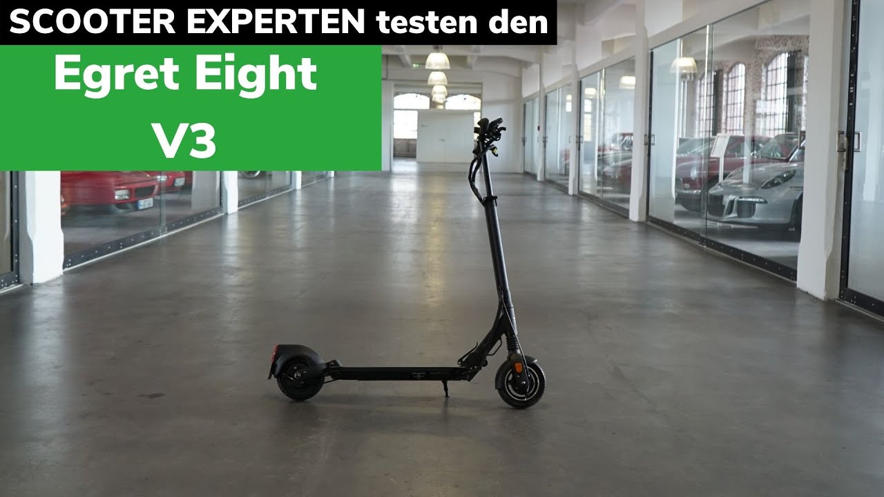 Der große Egret Eight V3 E-Scooter Test von den Scooter Experten! (2019)