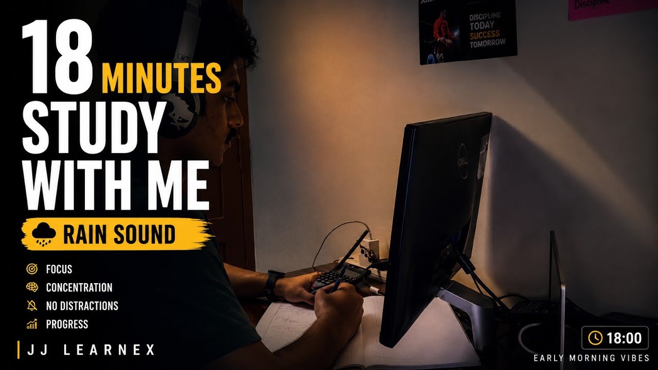 Early Morning | Study With Me | JJ Learnex