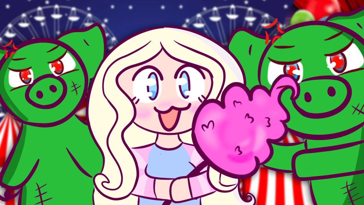 The Piggy Infection Carnival! I GOT INFECTED!!! (Minecraft Piggy)