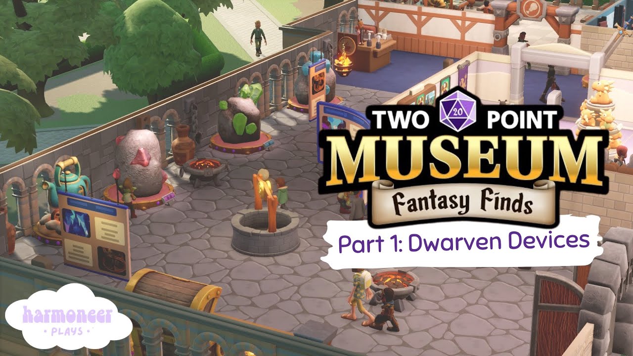 🧙Quests to Find Dwarven Devices! | Two Point Museum: Fantasy Finds DLC - Part 1 | No Commentary