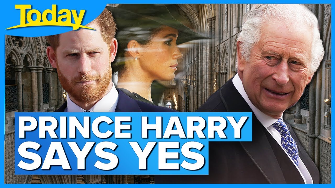 Palace ‘relieved’ Prince Harry will attend the King’s coronation | Today Show Australia