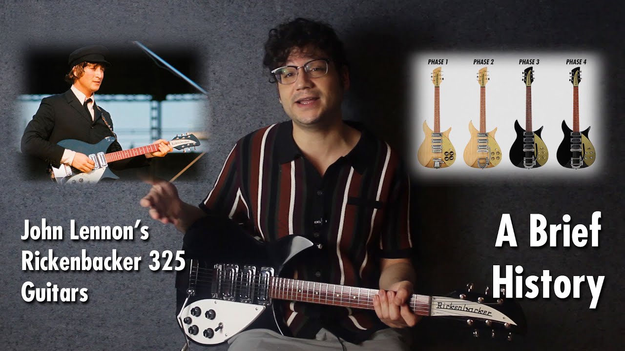 JOHN LENNON'S RICKENBACKER 325 GUITARS: A Brief History [Part 1 of 3]