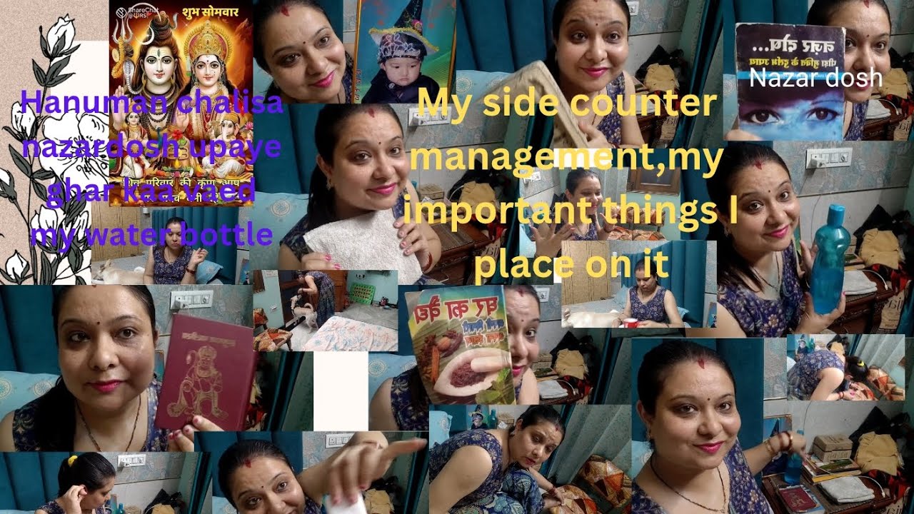 "How can you manage your side counter?what important things do I keep on my side counter?"