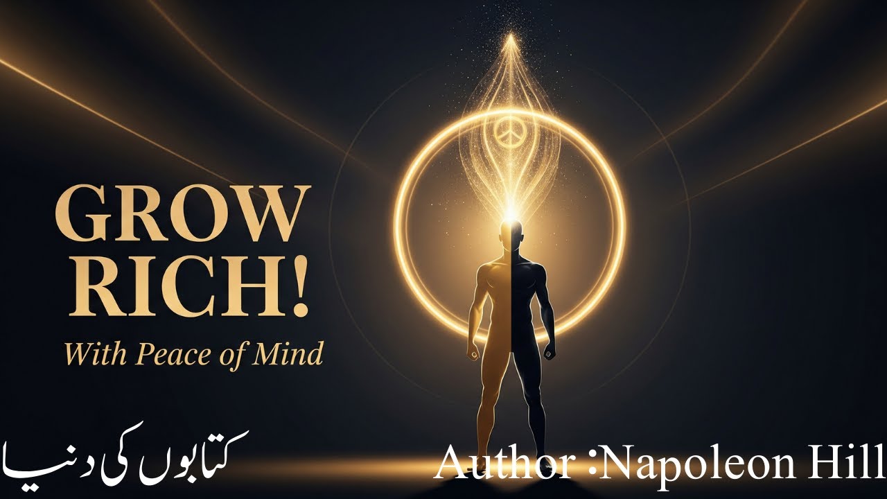Grow Rich! With Peace of Mind || Author :Napoleon Hill || full book urdu summary explained