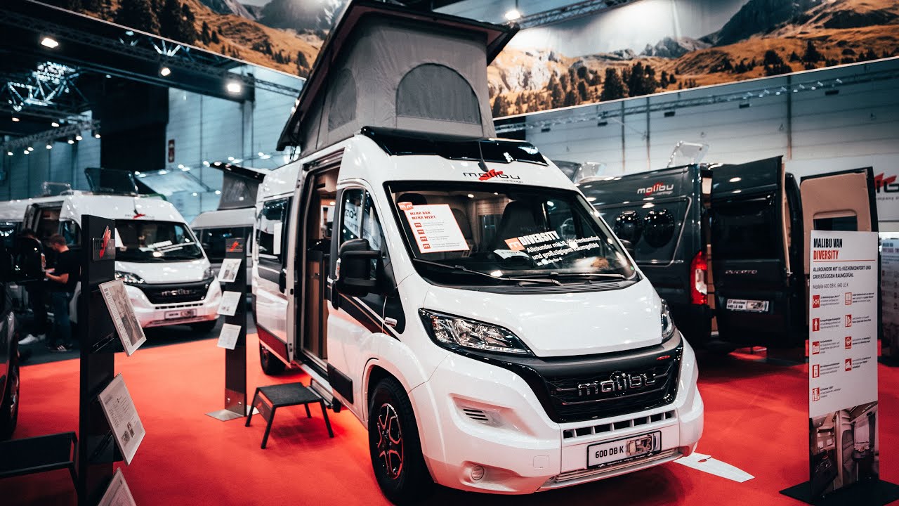 Neuheit: Malibu 600 DBK Diversity 2022 - Caravan Salon 2021 - Kastenwagen mit Aufstelldach