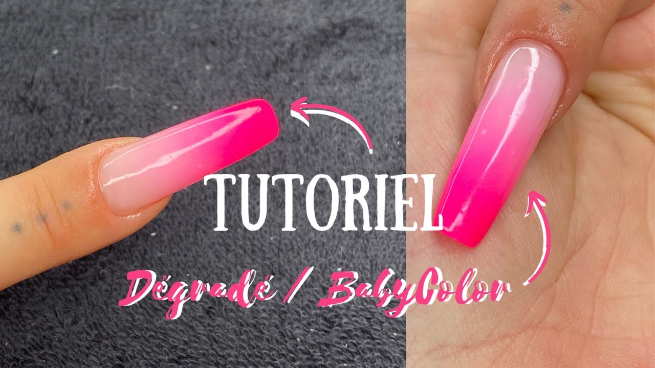 TUTO ONGLES : RÉALISER UN DÉGRADÉ / BABYCOLOR  🌸