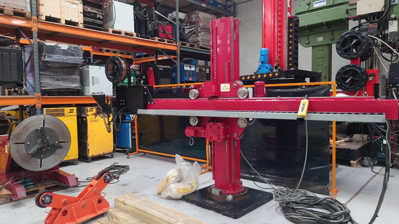 Red-D-Arc Column & Boom welder + Lincoln SubArc - Westermans Quick Tour