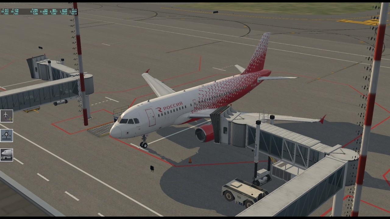 A319 | SDM6821 | UNKL - USTR | X-Plane 11