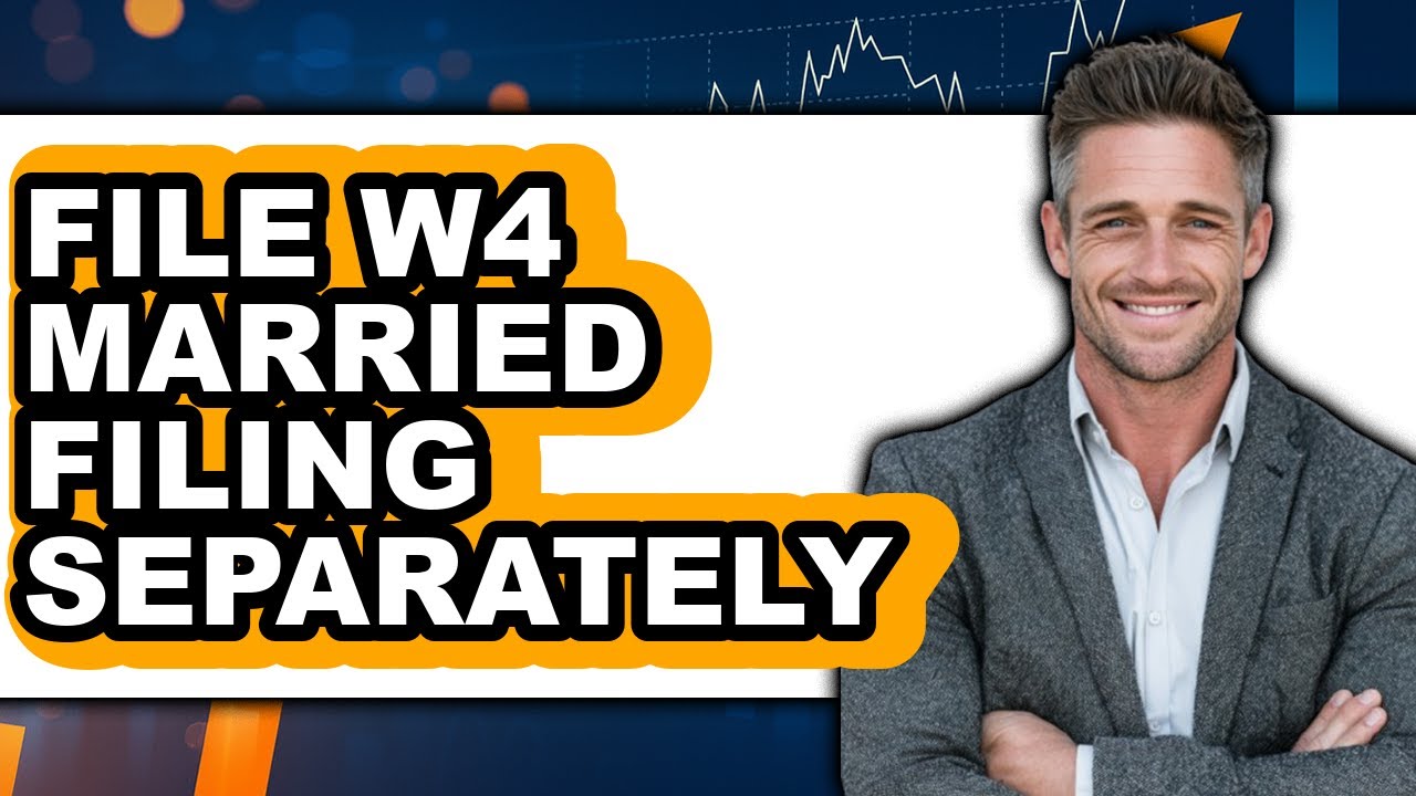 How to File W4 Married Filing Separately (only Way)