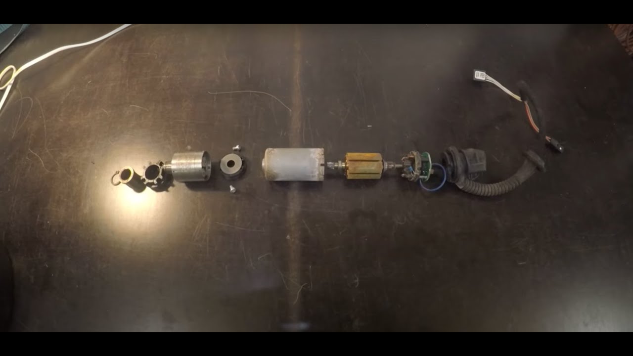 How to repair Skoda Superb II (Octavia II) electric tailgate lift strut