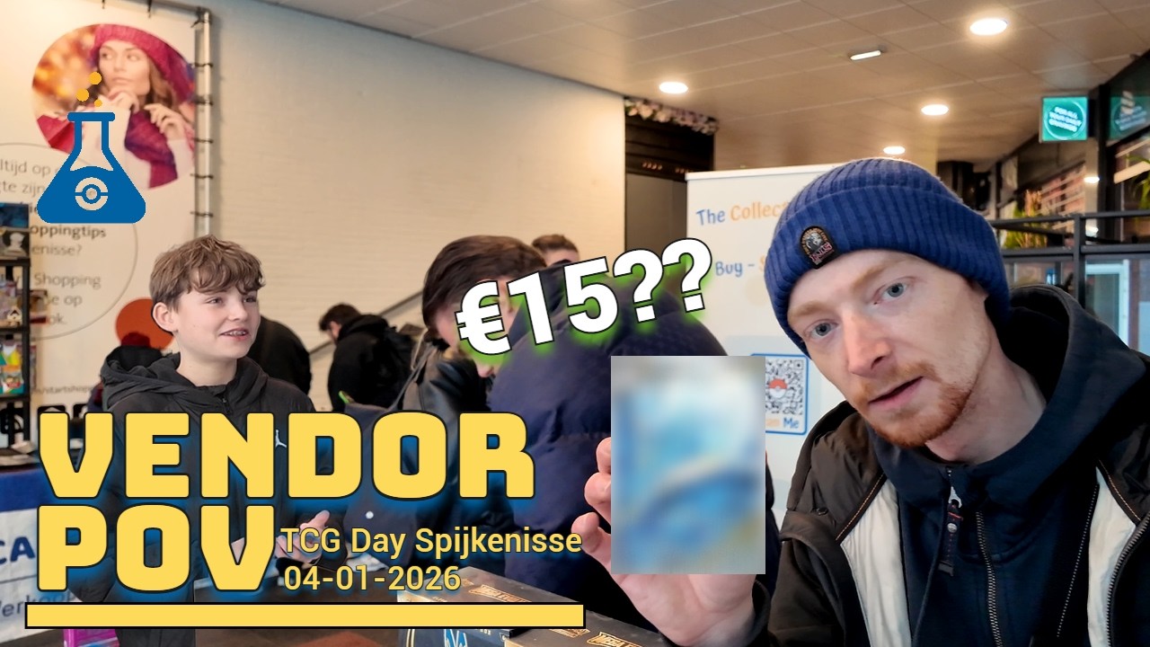 Vendor POV | TCG day Spijkenisse | Wij maken een grote fout op de beurs!