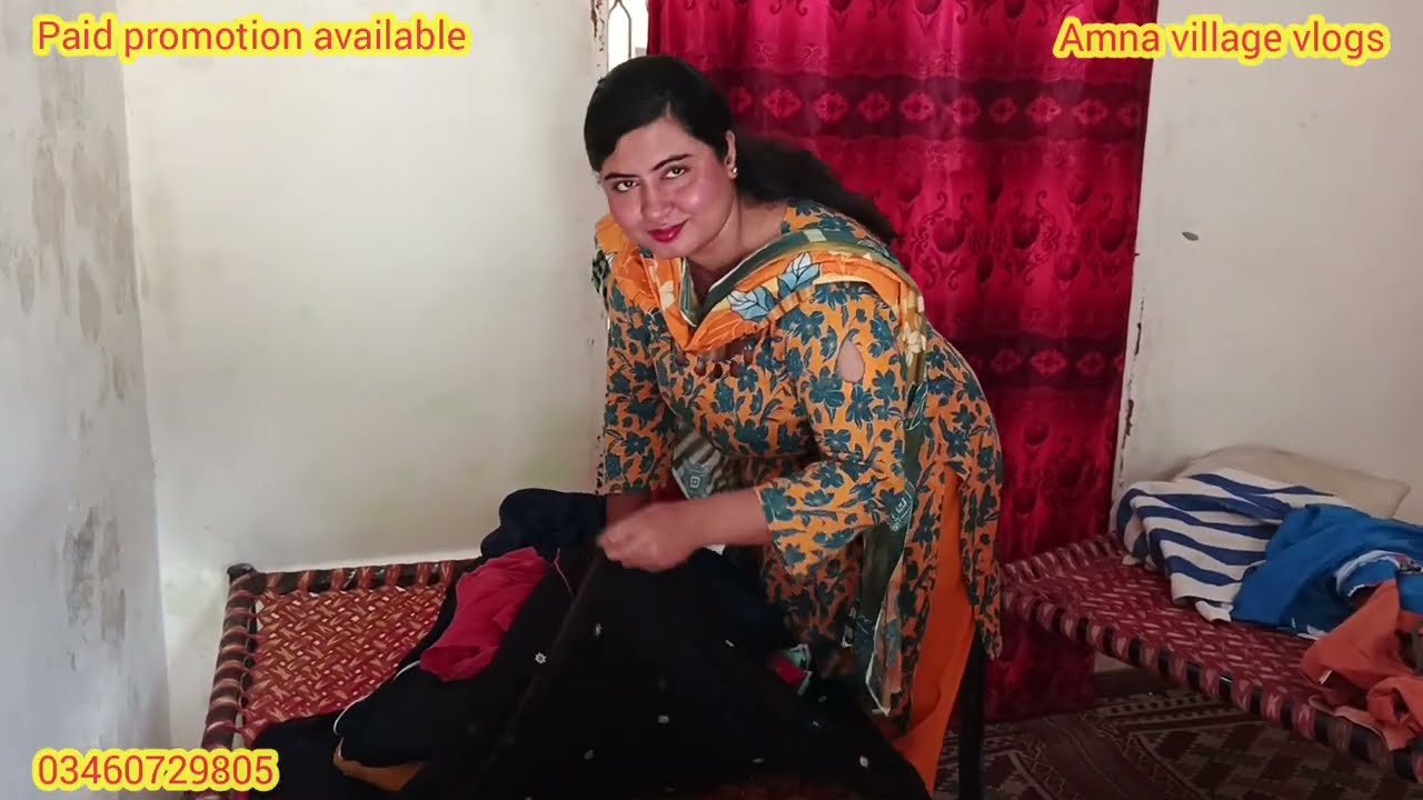 Night sleeping routine||Amna Village Vlogs