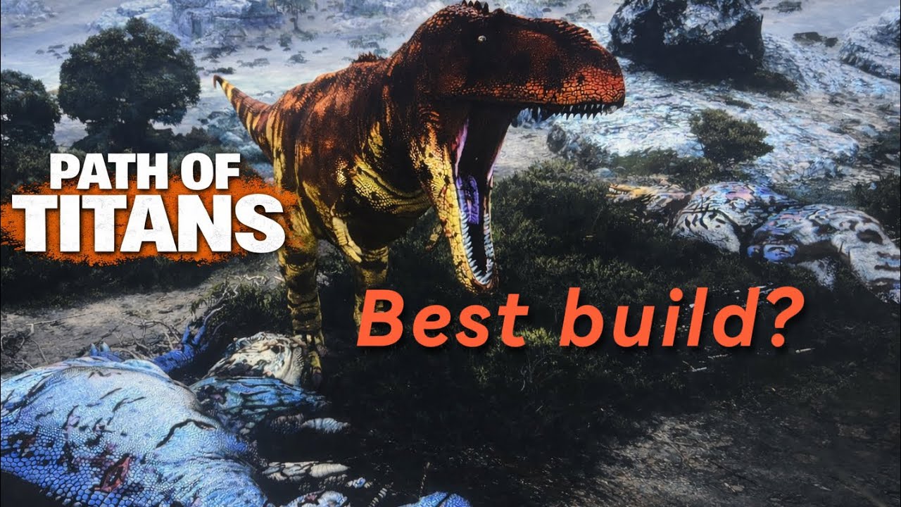 BEST Tyrannotitan BUILD | Path of Titans Official PvP
