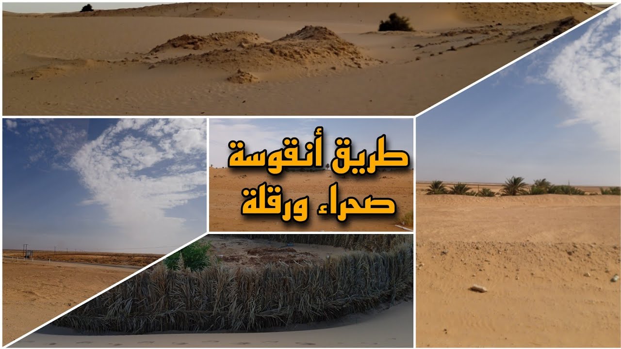 جولة طريق أنقوسة- بور هائشة- العالية- إفران- صحراء ولاية ورقلة | عامر سوبر ouargla