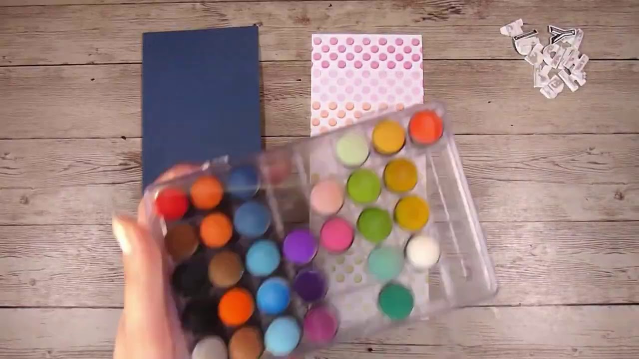 How to Tone Down Bright Colours in Card Making - Slimline Cards - Versafine Clair Inks
