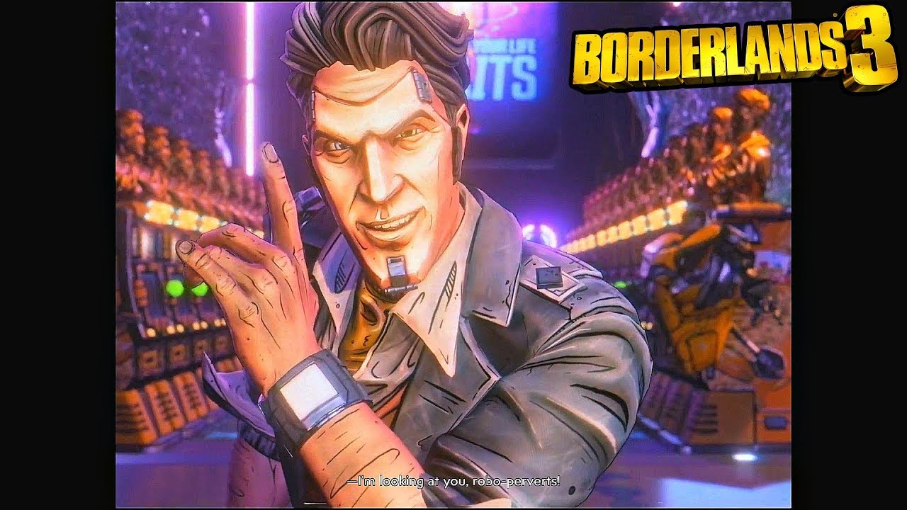 Вступительная сцена к эпизоду «Ограбление джекпота Красавчика Мокси» — Borderlands 3