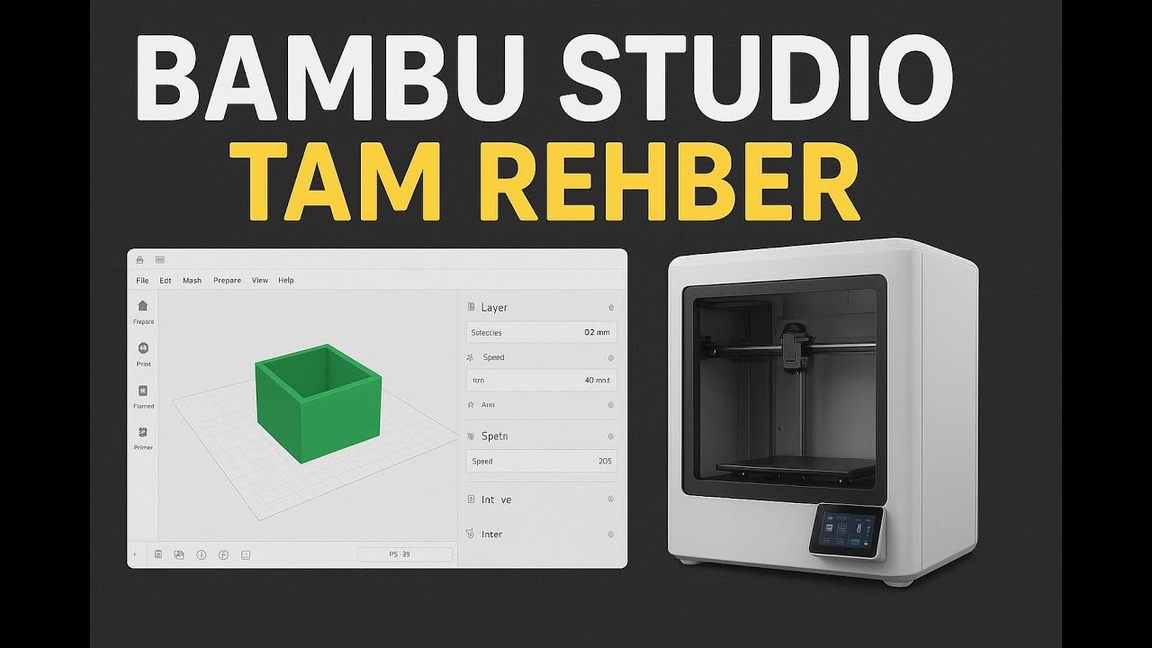 Bambu Studio %100 Öğren! | 3D Baskıda Kusursuz Kalite İçin Tüm Ayarlar