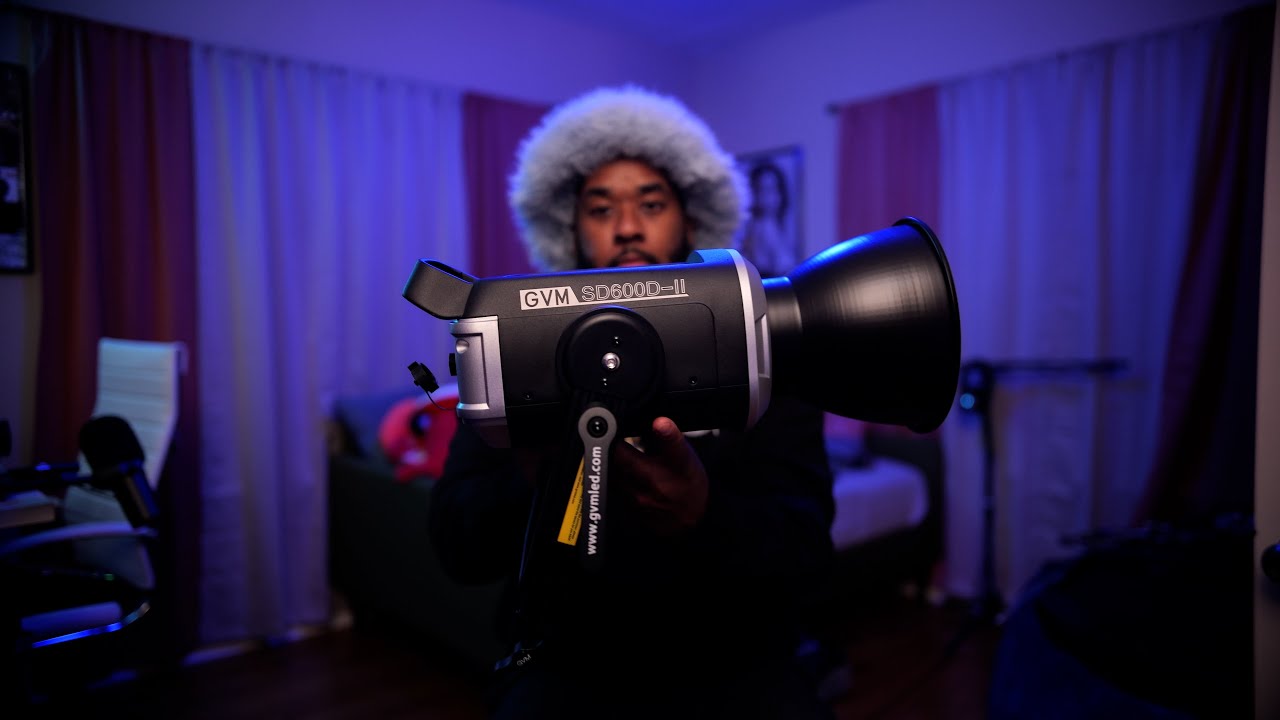 The POWERFUL BUDGET 600W Bi-Color Video Light, 50% Off, GVM SD600, Filmmakers & Directors (+ Sample)