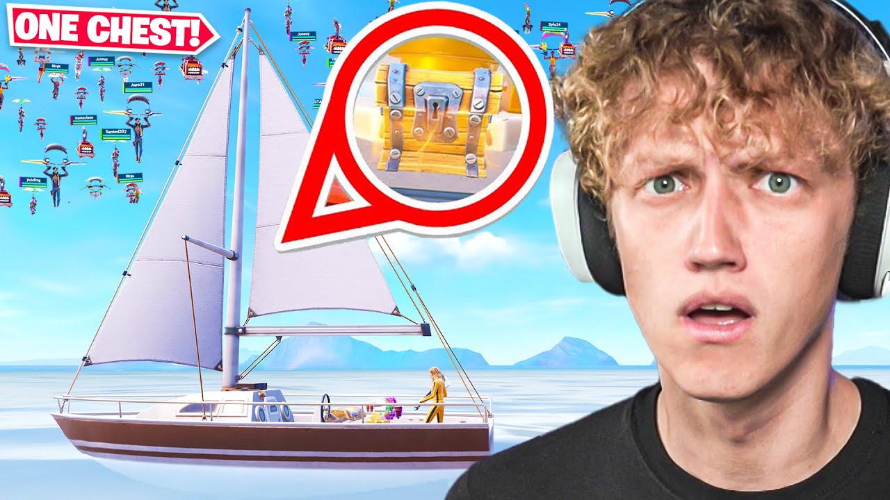I Hosted a ONE CHEST Only Tournament In Chapter 7 Fortnite! (Impossible)