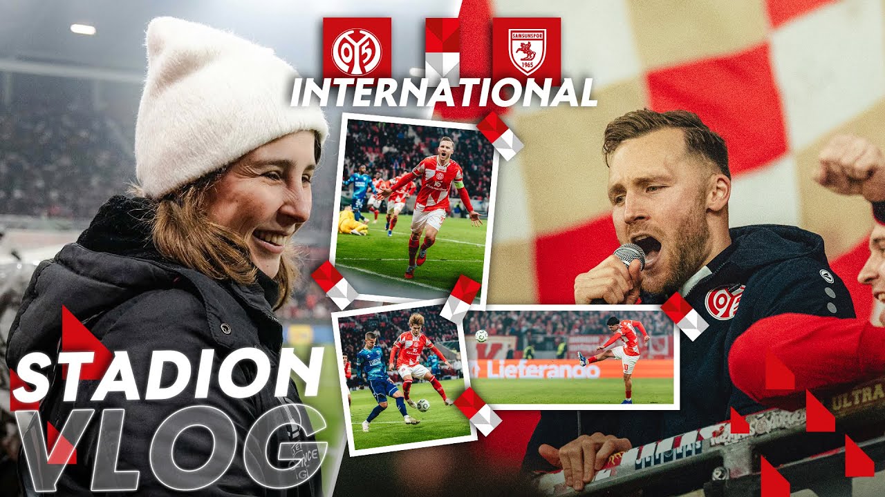 WIR SIND IM ACHTELFINALE 🔥💥 | Mainz 05 vs. Samsunspor | ⚽ Stadion-VLOG 📹 | 25/26