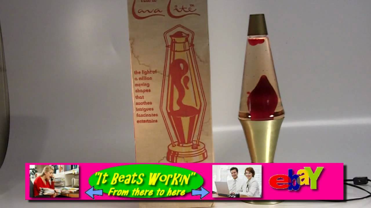Original 1960's Lava Lite