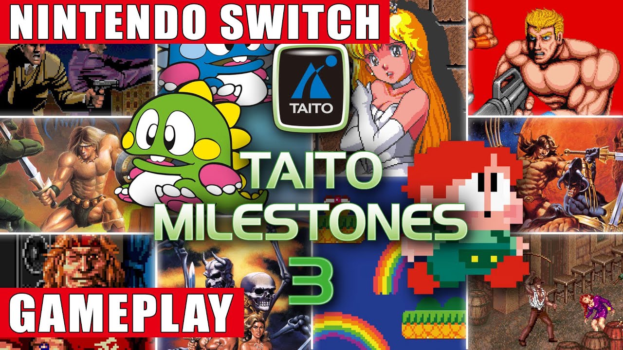 Taito Milestones 3 Nintendo Switch Gameplay