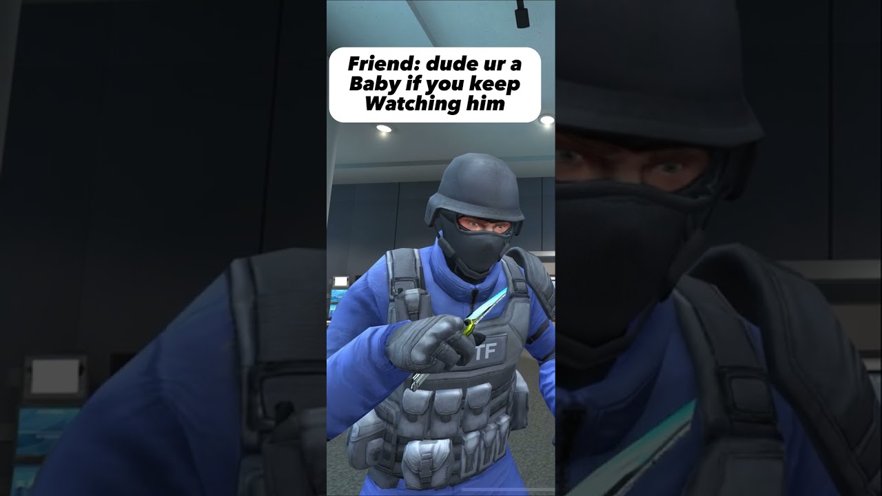 your friend says this about watching @Onevilage | critical ops skit | #criticalops #memes #funny