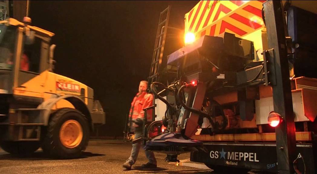 Ook gladheid voorspeld in Noord-Holland: strooiwagens in alle vroegte de weg op