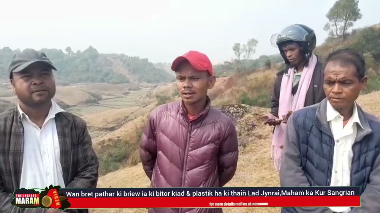 Wan bret pathar ki briew ia ki bitor kiad & plastik ha ki thaiñ Lad Jynrai,Maham ka Kur Sangriang