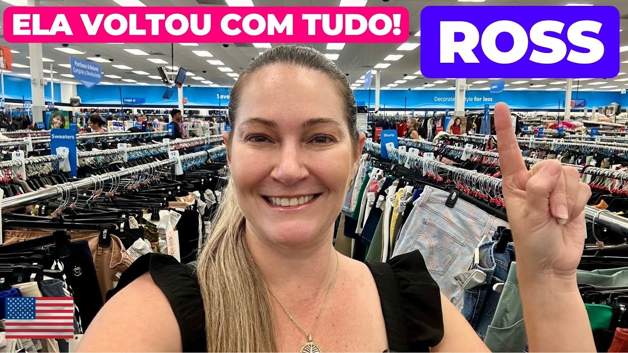 TUDO para MULHERES nesta LOJA INCRÍVEL em ORLANDO: Saudades da ROSS!