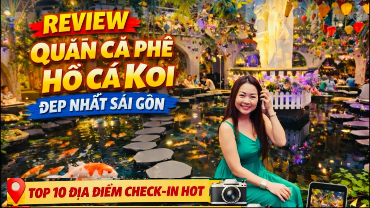 Oasis Cafe - 1 trong 10 điểm check-in nổi tiếng tại Sài Gòn