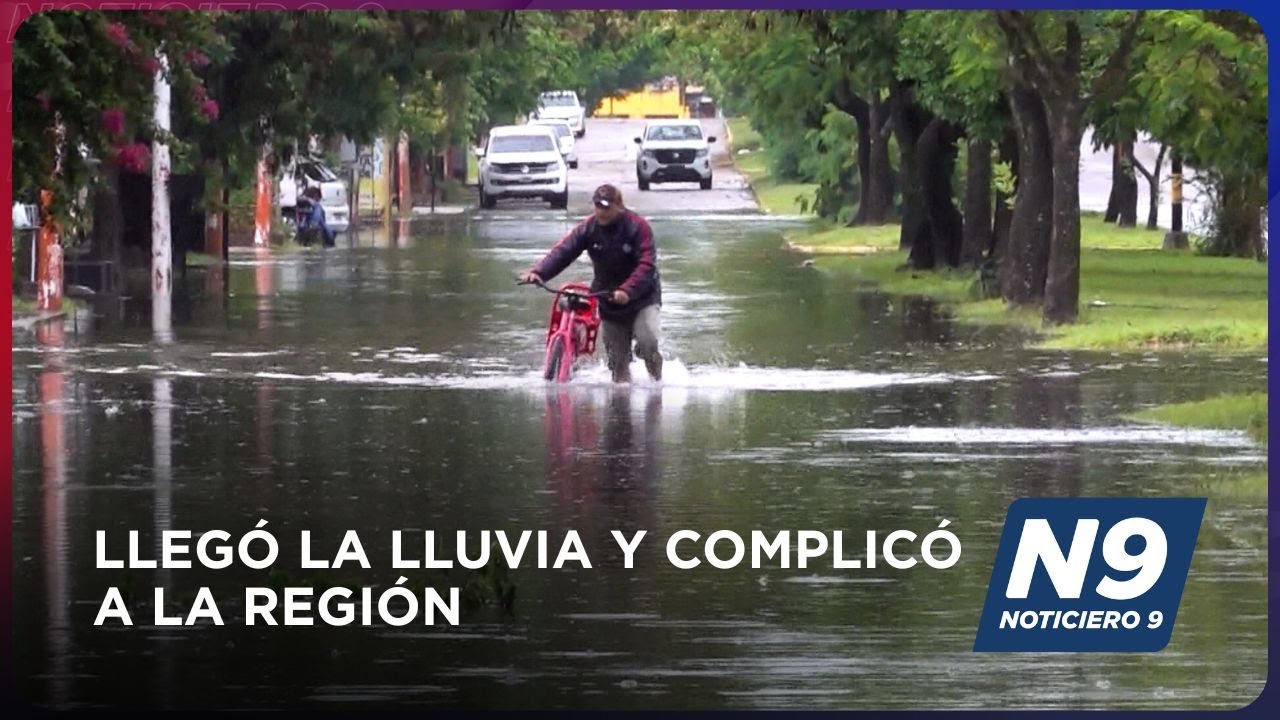 LLEGÓ LA LLUVIA Y COMPLICÓ A LA REGIÓN