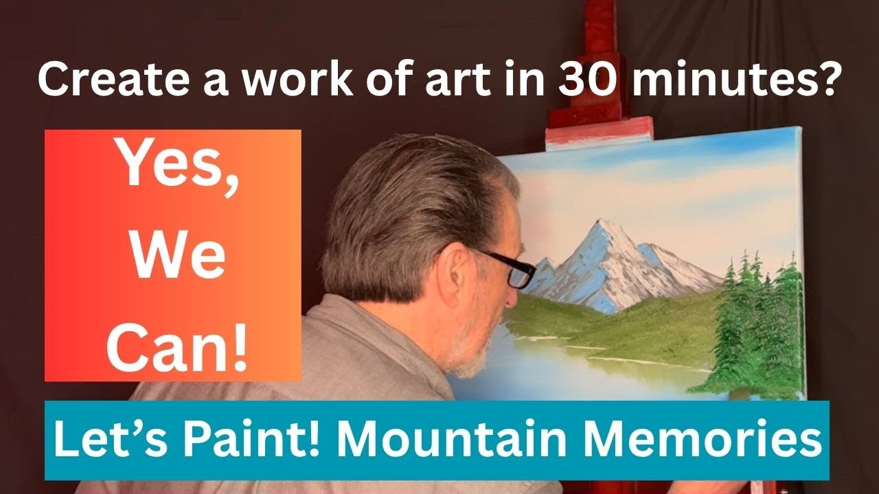 Alla Prima Oil Painting with Daniel T Hylton, Episode 1: Mountain Memories