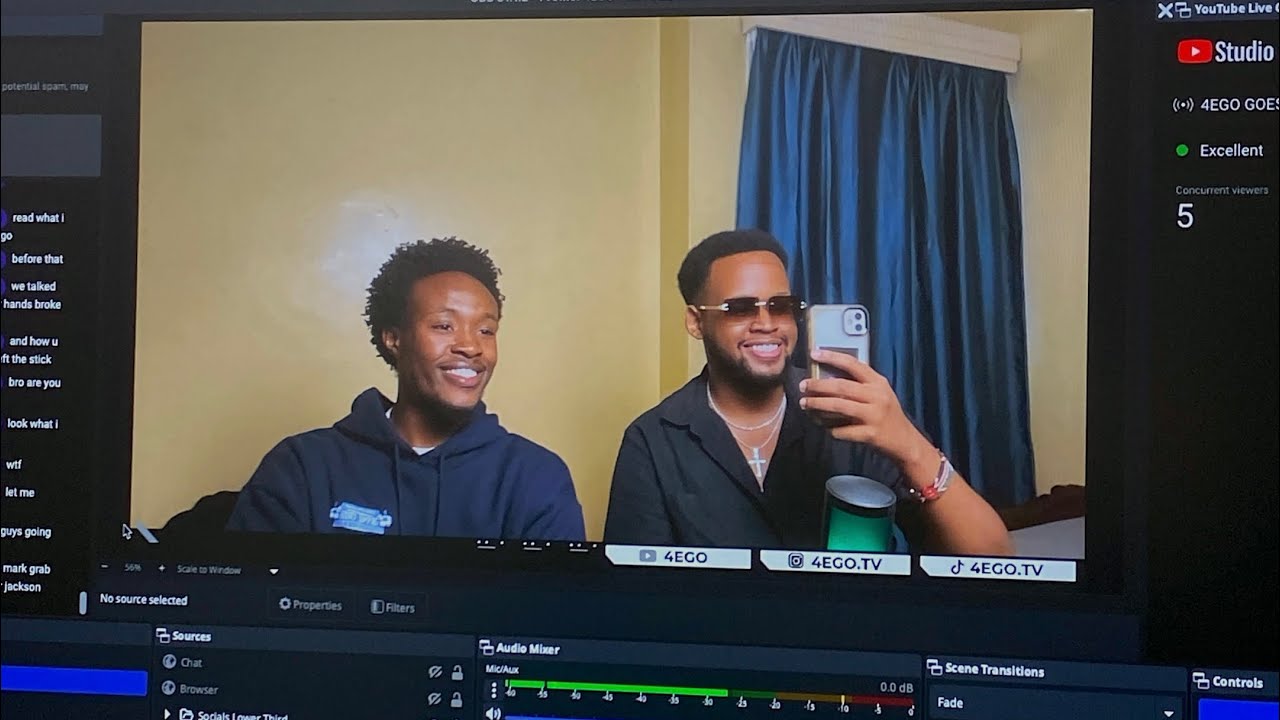 Frank & Mark Take Over | 4EGO’s First Ever Live