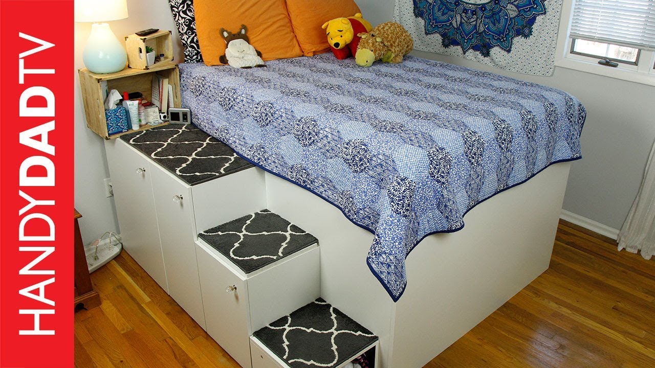 Кровать-платформа IKEA Hack — отдельно стоящая версия