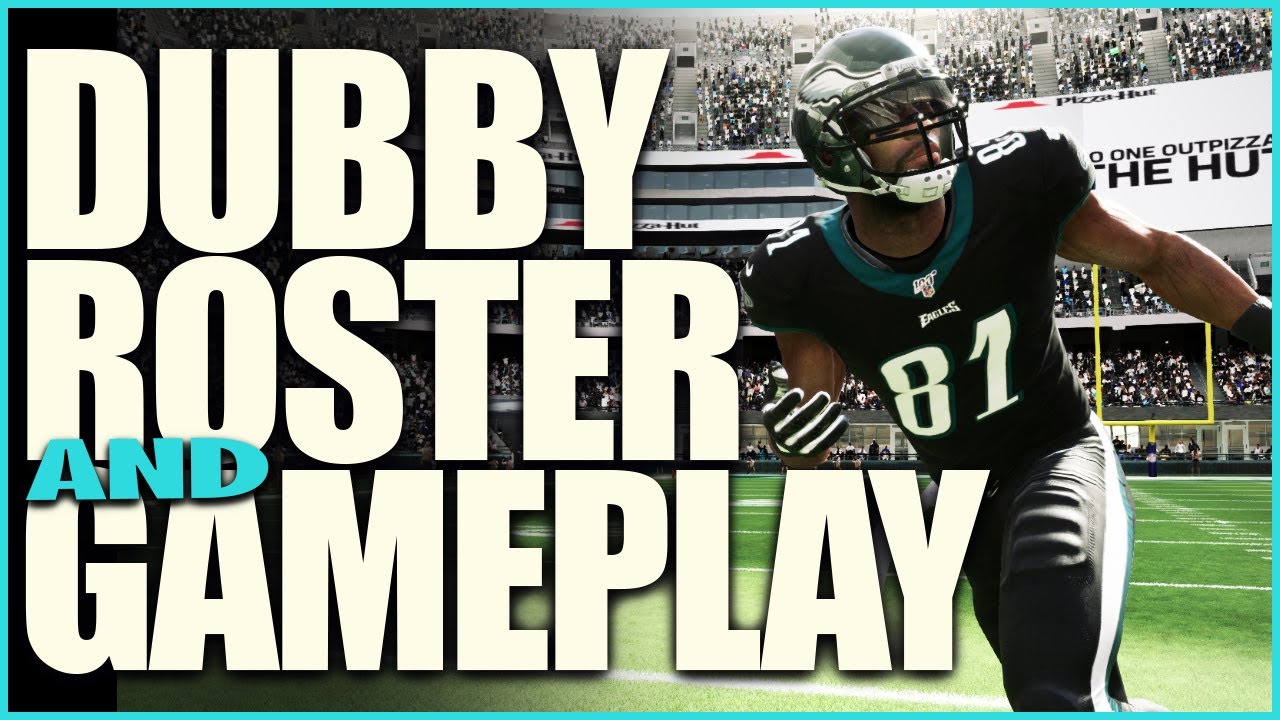Madden 20 - DUBBY ROSTER BREAKDOWN & MUT GAMEPLAY!!