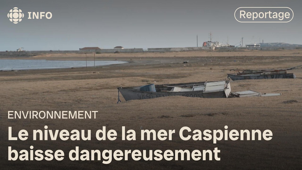 La mer Caspienne s&rsquo;ass&egrave;che &agrave; un rythme inqui&eacute;tant